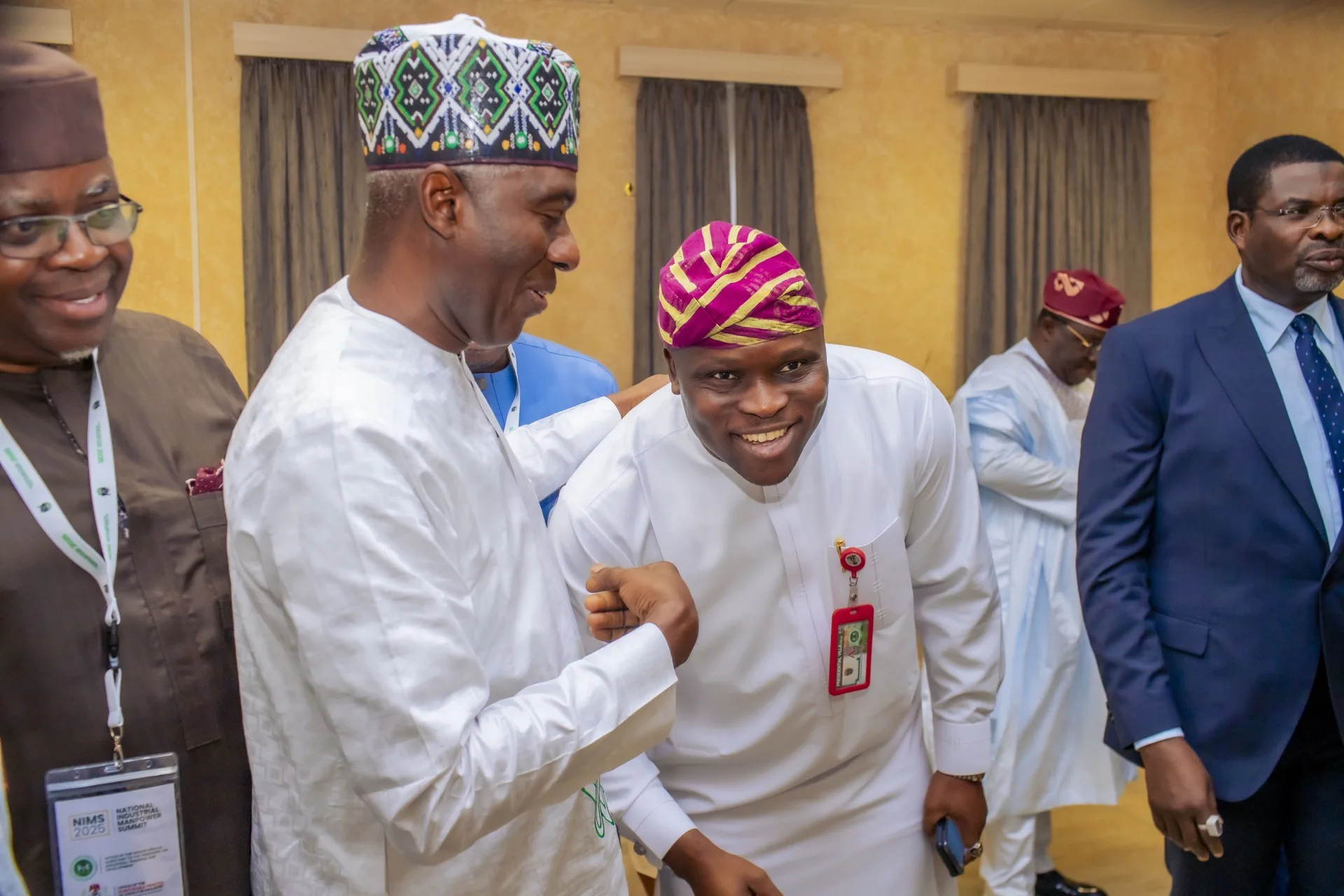 Dignitaries at the inaugural summit