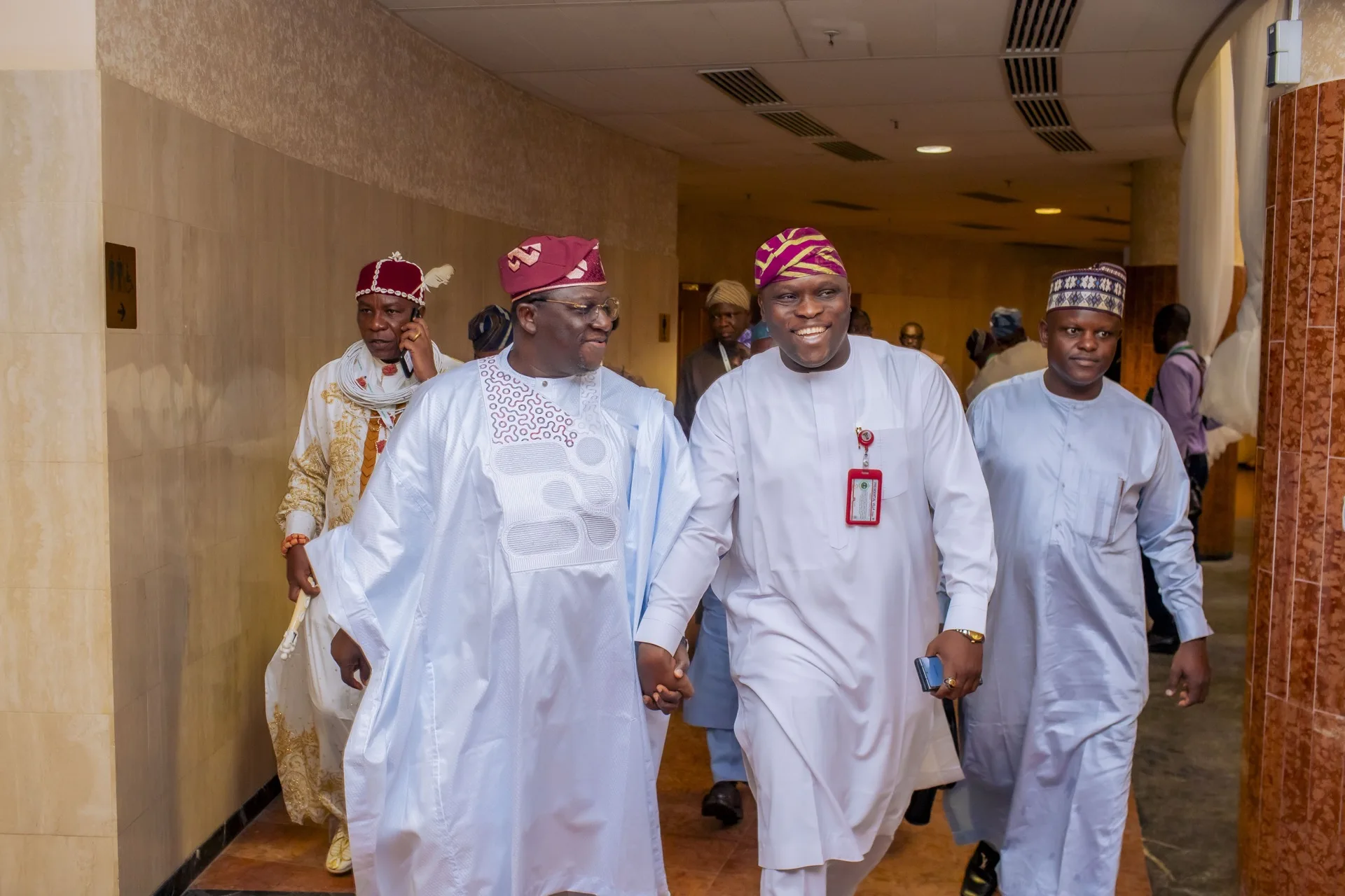 Dignitaries at the inaugural summit