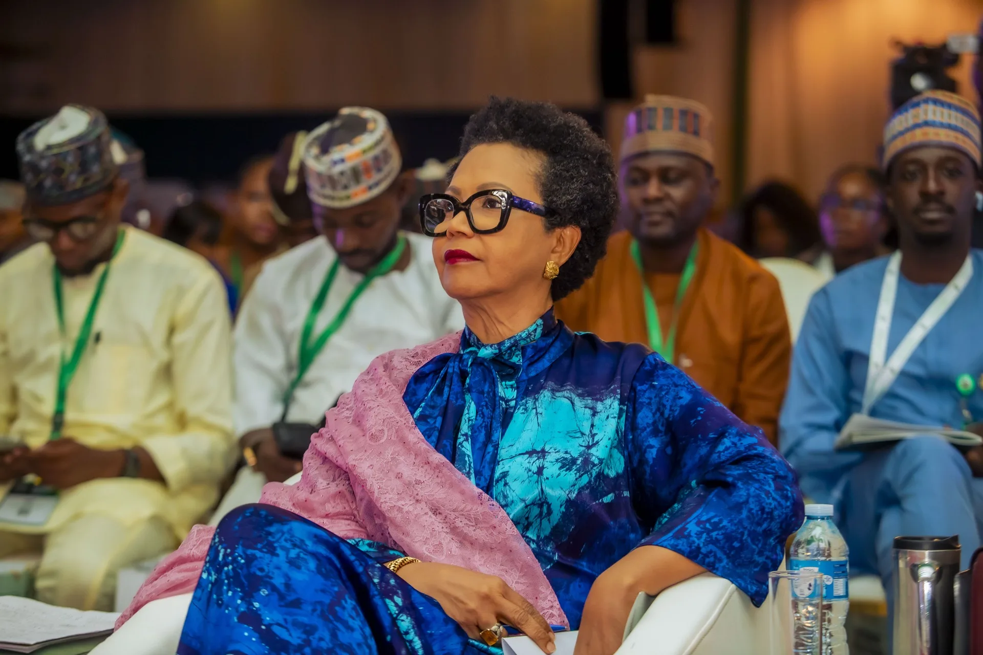 Dignitaries at the inaugural summit