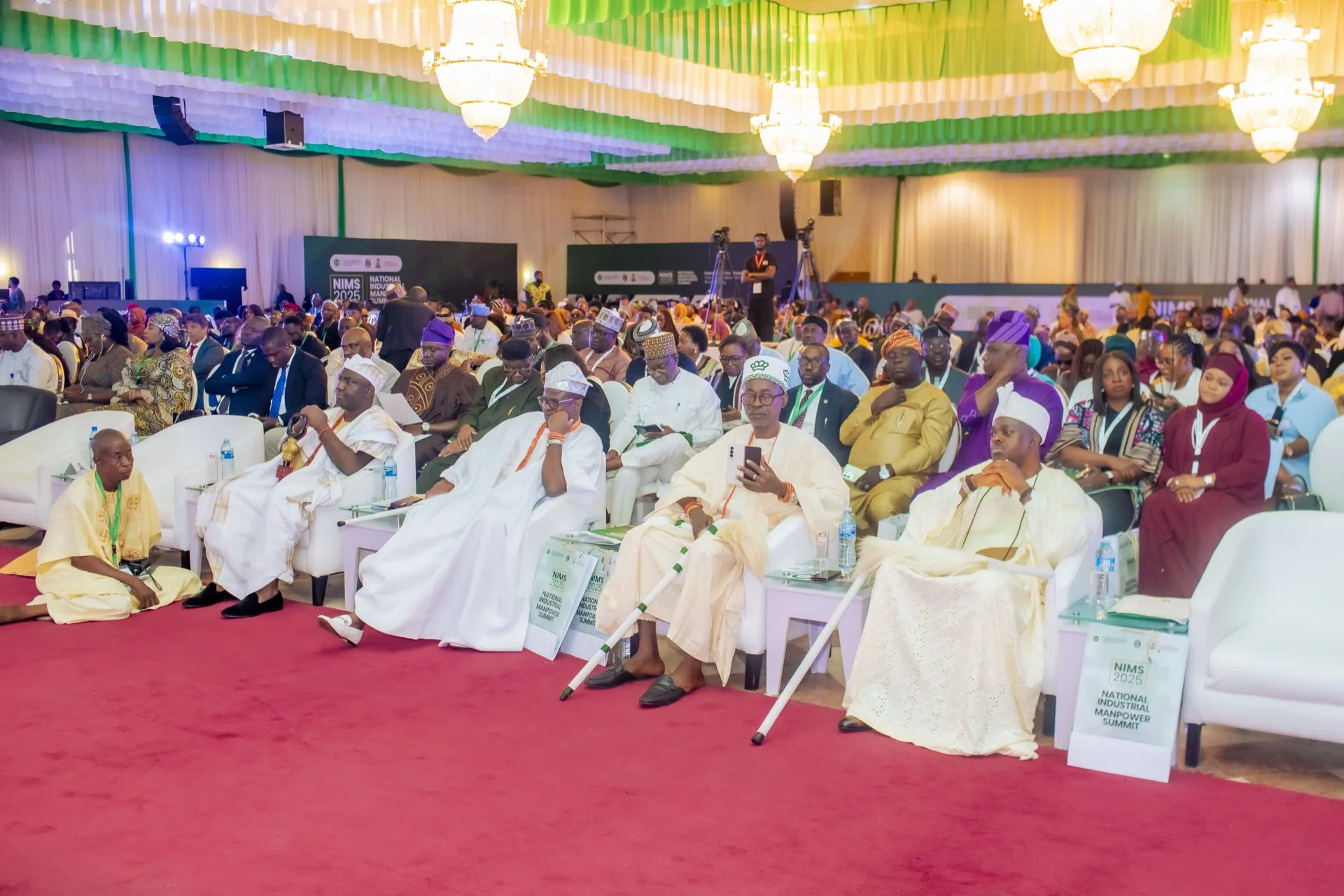 Dignitaries at the inaugural summit
